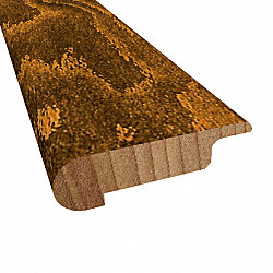 Prefinished Gunstock Beech Hardwood 3/8 in thick x 2.75 in wide x 78 in Length Stair Nose